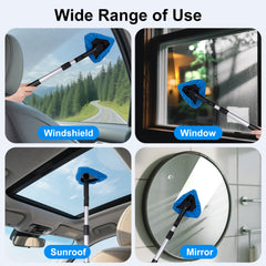 Windshield Cleaner Tool, ITTAHO Dust Removal Tool, Car Window Windshield Glass Cleaning Kit