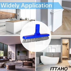 ITTAHO Grout Brush Refill, Swivel Cleaning Grout Line Scrubber Head-9 Inch