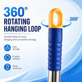 52 inch Long Extension Pole, Window Squeegee Poles Attachment Replacement, Adjustable Stainless Steel Pole