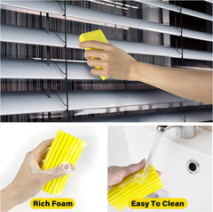 3Pcs Duster Sponge Brush, Damp Clean Sponge Water Absorbent PVA Sponge Household Cleaning Tool