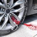 ITTAHO 4 Pack Car Wash Brush Wheel Cleaning Woolies Brush Detailing Brush and Stiff Tire Brush Tires Wheel Brushes