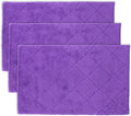 ITTAHO 3 Pack Microfiber Mops Refill Pads for 14" Mop,  Size: 14.8 x 9in Purple