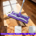 ITTAHO 3 Pack Microfiber Mops Refill Pads for 14" Mop,  Size: 14.8 x 9in Purple