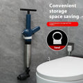 Hot Sale One-Stop Stainless Steel Plunger Blaster Inflator Pump High Pressure Air Toilet Drain Blaster for Unclogging Toilet