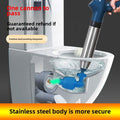 Hot Sale One-Stop Stainless Steel Plunger Blaster Inflator Pump High Pressure Air Toilet Drain Blaster for Unclogging Toilet