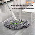 Mops Cleaning Floor Hand-Washable Mop All Floor Durable ABS Absorbent Essential Cleaning Tool Kitchens Bathrooms Hardwood