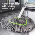 Mops Cleaning Floor Hand-Washable Mop All Floor Durable ABS Absorbent Essential Cleaning Tool Kitchens Bathrooms Hardwood