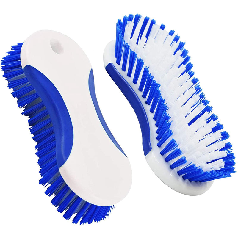 ITTAHO Scrub Brush for Shower,Bathtub, Lines,Sink,Carpet Cleaning Brush - 2 Pcs