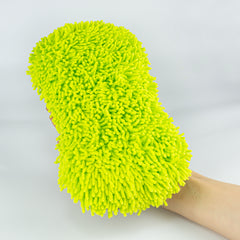 Car Washing Sponge Super Soft Absorbent Chenille Cleaning Tool for Auto Truck RV SUV