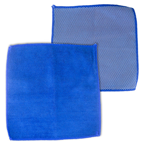 Microfiber Washing Towels Dual Sode Drying Cleaning Cloth Pad for Window Bowl Kitchen Bathroom 300GSM