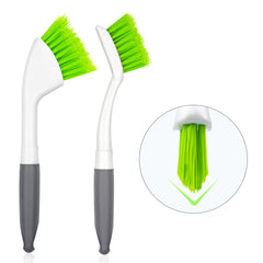 ITTAHO 2 Pack Grout Cleaning Brush, Groove Gap Scrub Brush Set - ITTAHO