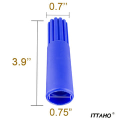 ITTAHO Window Squeegee Adaptor, Extension Pole Attachment for Microfiber Window Washer, Window Scrubber - ITTAHO