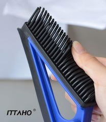 ITTAHO 2-in-1 Pet Hair Removal Brush and Squeegee, TPR Bristle Brush for Home, Auto Detailing(removedor de Pelo para mascotas) - ITTAHO