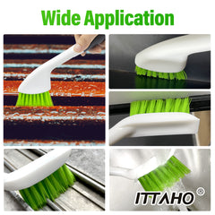 ITTAHO 2 Pack Grout Cleaning Brush, Groove Gap Scrub Brush Set - ITTAHO