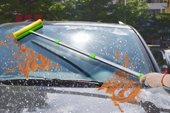 Multi-Use Window Squeegee with Long Extension Pole, Sponge Squeegee – ITTAHO