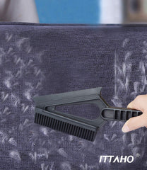 ITTAHO 2-in-1 Pet Hair Removal Brush and Squeegee, TPR Bristle Brush for Home, Auto Detailing(removedor de Pelo para mascotas) - ITTAHO