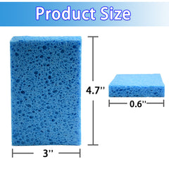 ITTAHO 12 Pcs Heavy Duty Cellulose Sponges, All Purpose Non Scratch Cleaning Sponge - ITTAHO